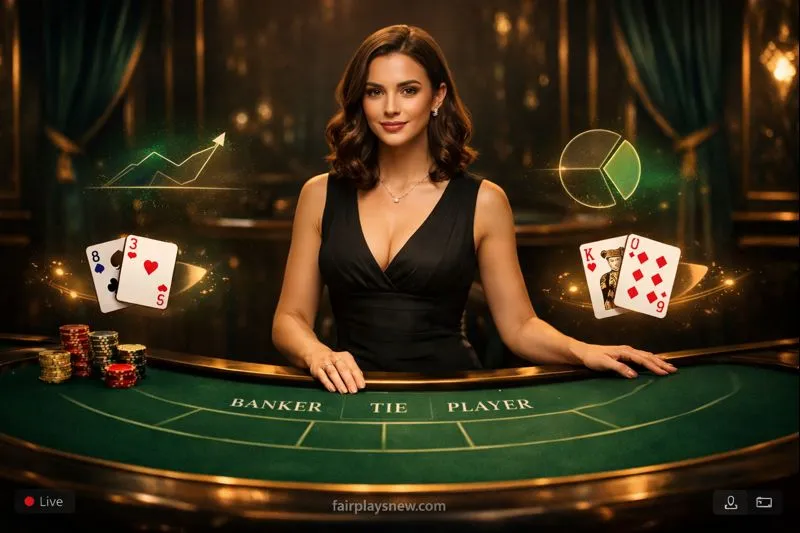 Live Dealer Baccarat Odds Explained